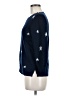 J.Crew 100% Cashmere Stars Blue Cashmere Pullover Sweater Size M - photo 5