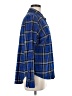 St. John's Bay 100% Cotton Plaid Blue Long Sleeve Button-Down Shirt Size M - photo 4