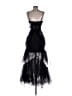 BCBGMAXAZRIA 100% Polyester Black Cocktail Dress Size 2 - photo 2