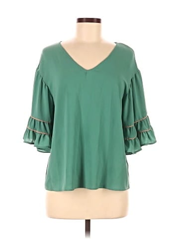 June & Hudson 3/4 Sleeve Blouse (view 1)