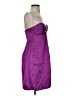 Cache 100% Silk Purple Cocktail Dress Size 0 - photo 4