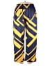Unbranded 100% Polyester Stripes Yellow Blue Casual Pants Size 2X - photo 1