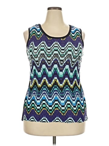 Nic + Zoe Sleeveless Blouse (view 1)