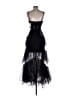 BCBGMAXAZRIA 100% Polyester Black Cocktail Dress Size 4 - photo 2