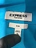 Express 100% Polyester Teal 3/4 Sleeve Blouse Size XL - photo 7
