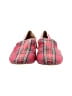 J.Crew Factory Store Plaid Red Flats Size 9 - photo 2
