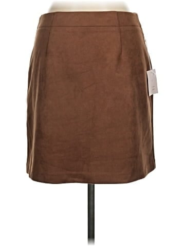 LC Lauren Conrad Faux Leather Skirt (view 2)