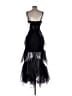 BCBGMAXAZRIA 100% Polyester Black Cocktail Dress Size 2 - photo 2