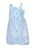 Rare Editions 100% Polyester Blue Dress Size 10 - photo 1