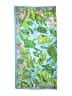 Lush 100% Polyester Tropical Blue Scarf One size - photo 2