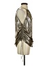 Zara Metallic Silver Sleeveless Blouse Size S - photo 4