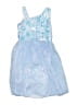 Rare Editions 100% Polyester Blue Dress Size 10 - photo 2