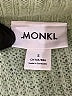 Monki Solid Green Pullover Sweater Size S - photo 7