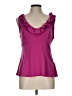 ECI Purple Sleeveless Blouse Size L - photo 1