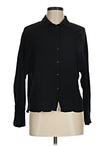 Zara Basic Long Sleeve Blouse (view 1)