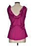 ECI Purple Sleeveless Blouse Size L - photo 2