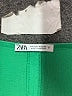 Zara Solid Green Cocktail Dress Size S - photo 7