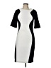 Bisou Bisou Color Block White Cocktail Dress Size 10 - photo 1