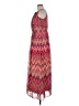 Studio One 100% Polyester Print Pink Casual Dress Size 8 - photo 5