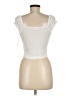 SO White Short Sleeve Top Size M - photo 2