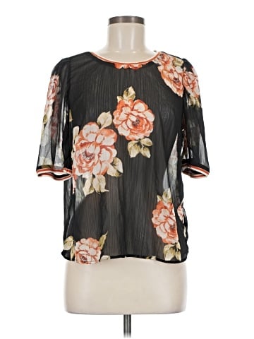 A New Day Short Sleeve Blouse (view 1)