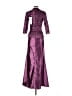 Alyce 100% Polyester Purple Cocktail Dress Size 4 - photo 2