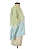525 America 100% Cotton Color Block Green Pullover Sweater Size S - photo 4