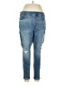 Torrid Solid Blue Jeans Size 2X Plus (2) - photo 1