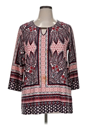 New Directions 3/4 Sleeve Blouse (view 1)