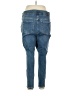 Torrid Solid Blue Jeans Size 2X Plus (2) - photo 2