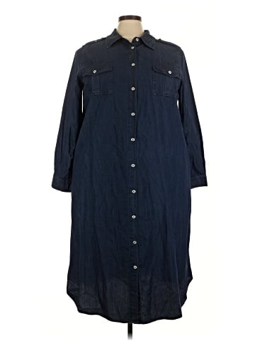 Woman Within Casual Dress (view 1)