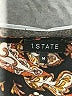 1.State 100% Polyester Brown 3/4 Sleeve Blouse Size M - photo 7