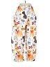 Unbranded 100% Polyester Print Ivory Casual Pants Size 2XL - photo 2