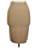 Rainbow Solid Tan Casual Skirt Size XL - photo 1