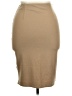 Rainbow Solid Tan Casual Skirt Size XL - photo 2
