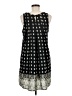 Japna 100% Polyester Graphic Black Casual Dress Size M - photo 2