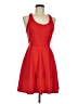 Shein Solid Red Cocktail Dress Size 6 - photo 1