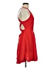 Shein Solid Red Cocktail Dress Size 6 - photo 4
