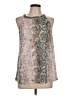 Bibi Silver Sleeveless Blouse Size XL - photo 1