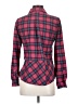 Sundance 100% Cotton Plaid Red Long Sleeve Button-Down Shirt Size S - photo 2