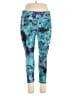 Active Life Print Blue Active Pants Size XXL - photo 1