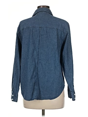 Banana Republic Factory Store Long Sleeve Button-Down Shirt (view 2)