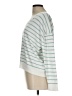 Mod On Trend Stripes Ivory Pullover Sweater Size L - photo 5
