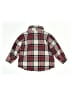Old Navy Plaid Red Long Sleeve Button-Down Shirt Size 6-12 mo - photo 2