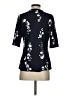 Ann Taylor Black 3/4 Sleeve Top Size S - photo 2