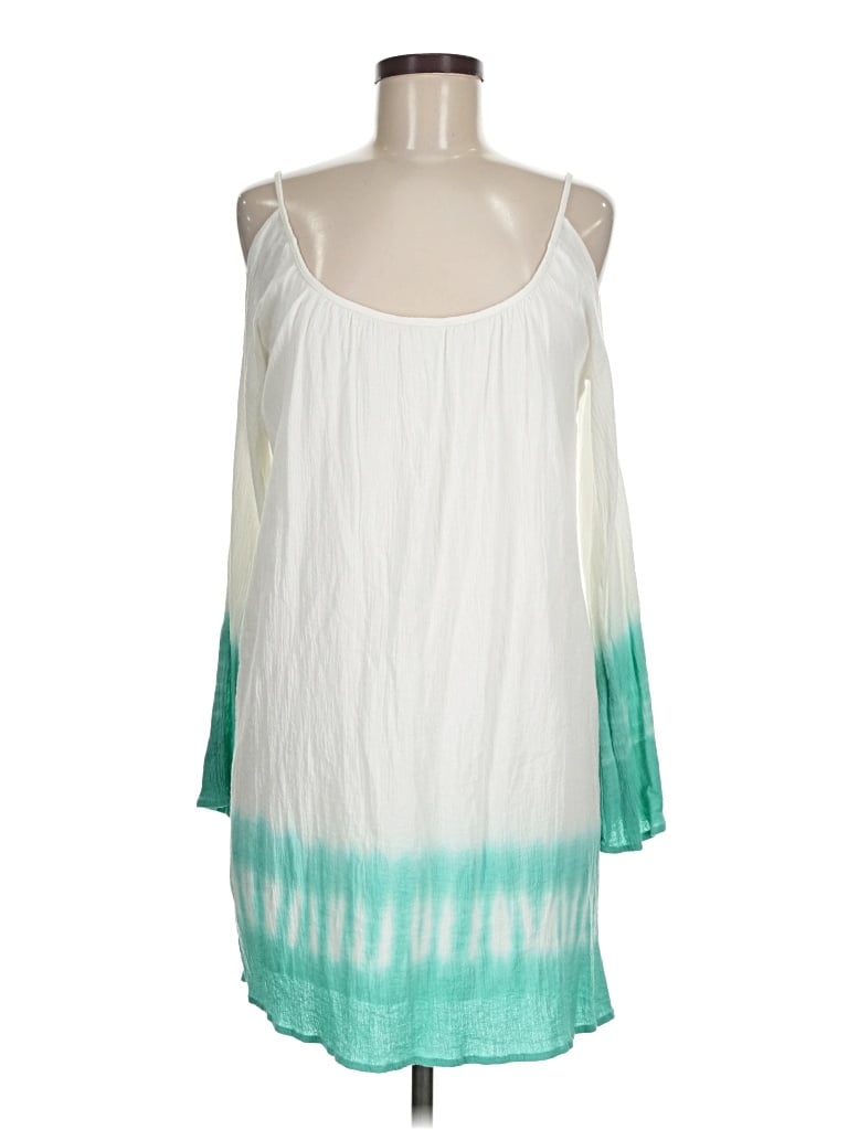 Pre-owned Sage Casual Dress In Teal