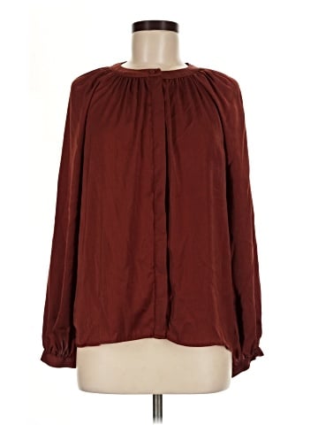 Banana Republic Factory Store Long Sleeve Blouse (view 1)
