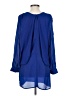 Millau 100% Polyester Blue Long Sleeve Blouse Size S - photo 2