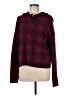 Stellae Dux Plaid Burgundy Pullover Sweater Size M - photo 1