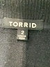 Torrid Black Jacket Size 2X Plus (2) - photo 6